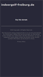 Mobile Screenshot of indoorgolf-freiburg.de